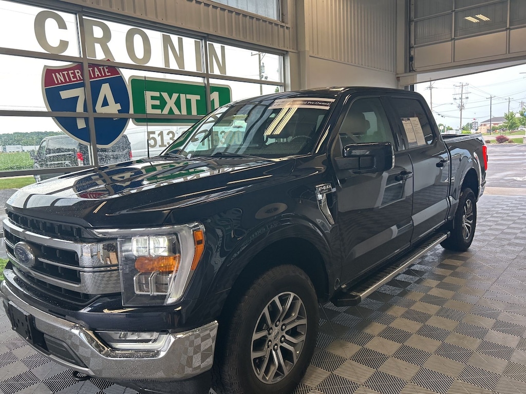 Certified 2022 Ford F-150 Lariat Crew Cab Short Bed Truck