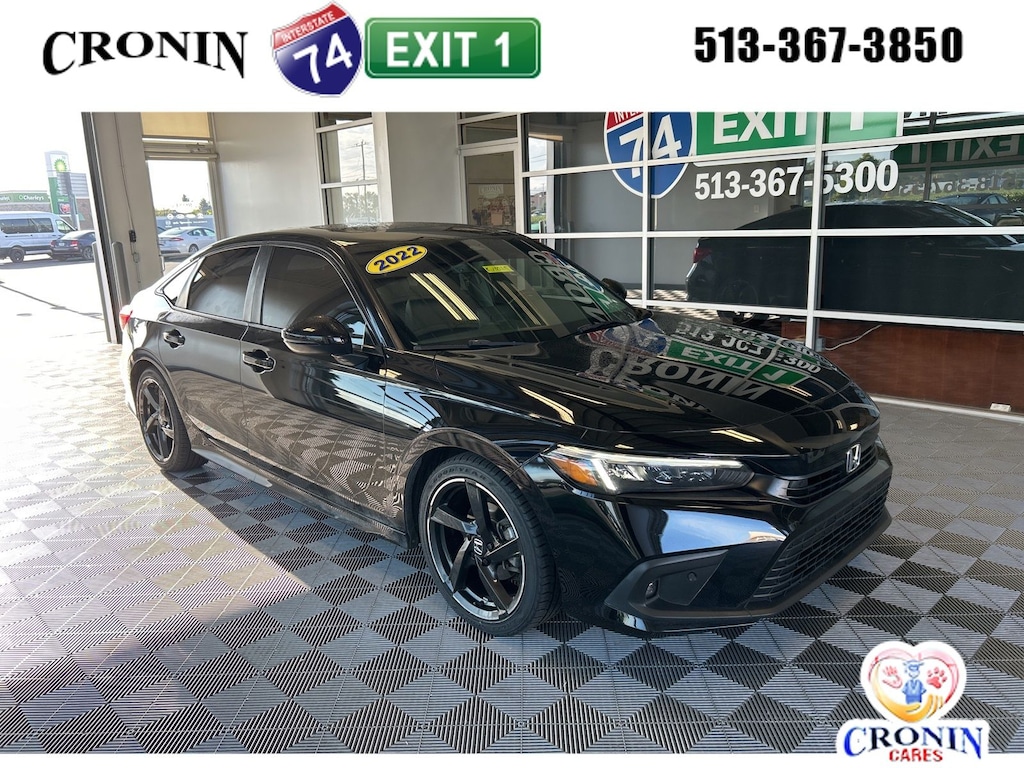 Used 2022 Honda Civic Touring Sedan
